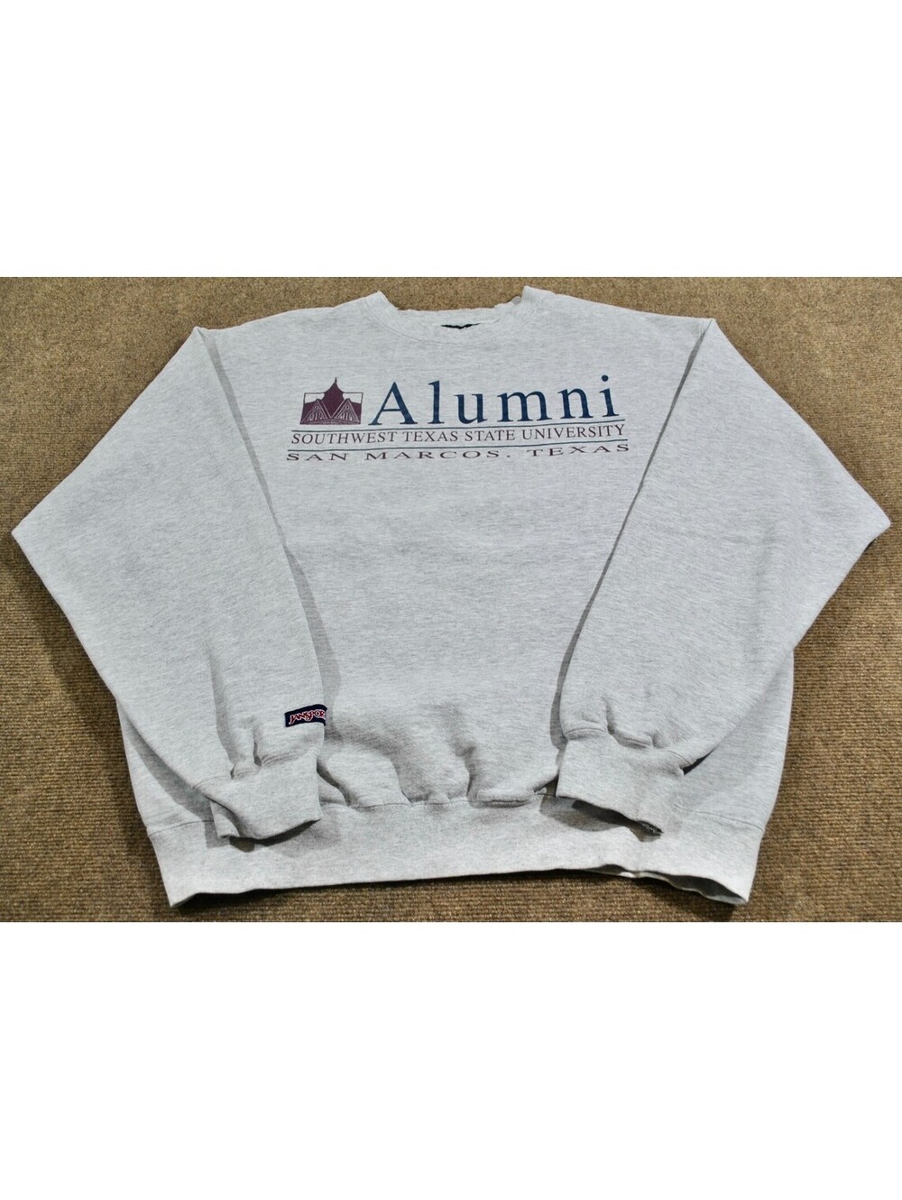 Southwest Texas State Bobcats Alumni Vintage 90s NCAA Football Sweatshirt Large